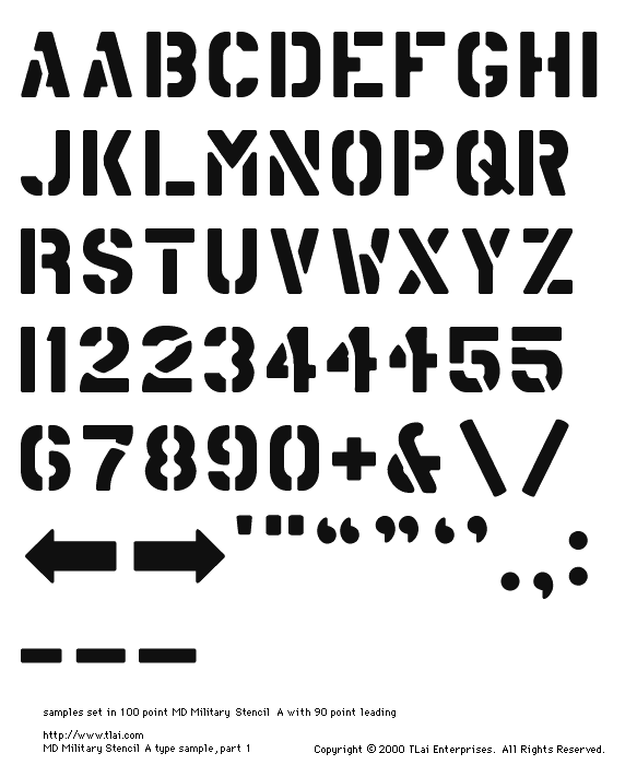 Stencil plantillas para imprimir letras - Imagui