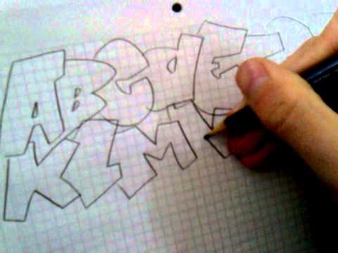 abecedario graffiti bombing answer - YouTube