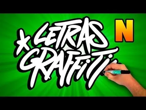 Abecedario de Graffiti # letra N - YouTube