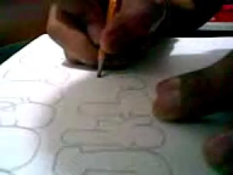 abecedario de graffitis SoRCoP - YouTube