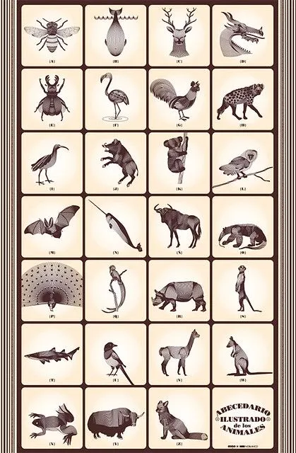 abecedario ilustrado de los animales | Flickr - Photo Sharing!