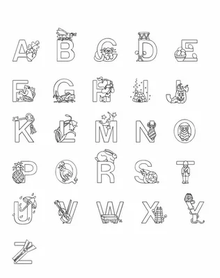 El abecedario para imprimir - Imagui