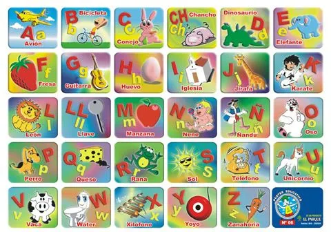 Album del abecedario en inglés para colorear - Imagui