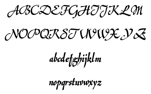 Letra elegante abecedario - Imagui