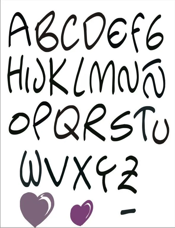 Letra timoteo abecedario mayuscula y minuscula - Imagui