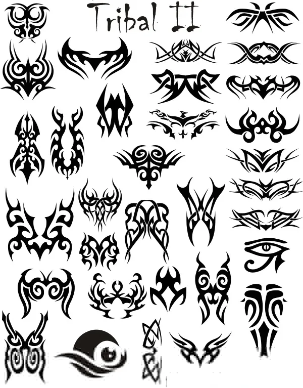Tatuajes de letras tribales - Imagui