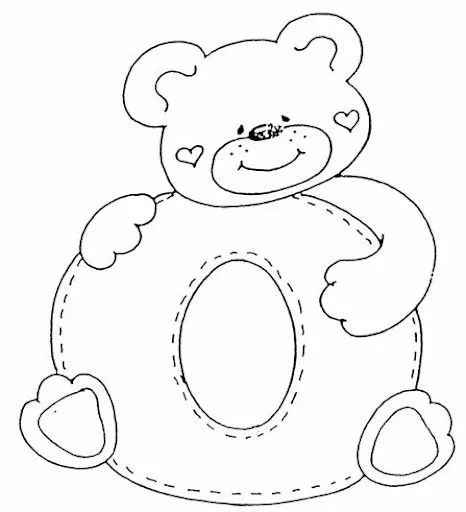 ABECEDARIO DE OSITOS PARA COLOREAR | infantil 2.0 ABECEDARIO DE OSITOS PARA COLOREAR | infantil 2.0