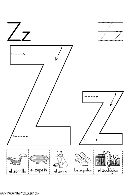 abecedario-para-colorear-letra-z