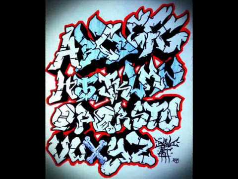 abecedarios graffiti 2parte - YouTube