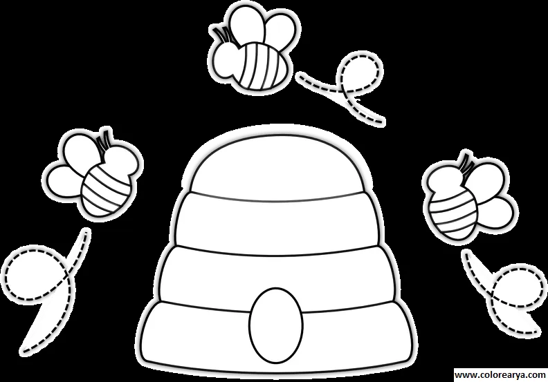 Dibujos de abejas y abejas - Imagui