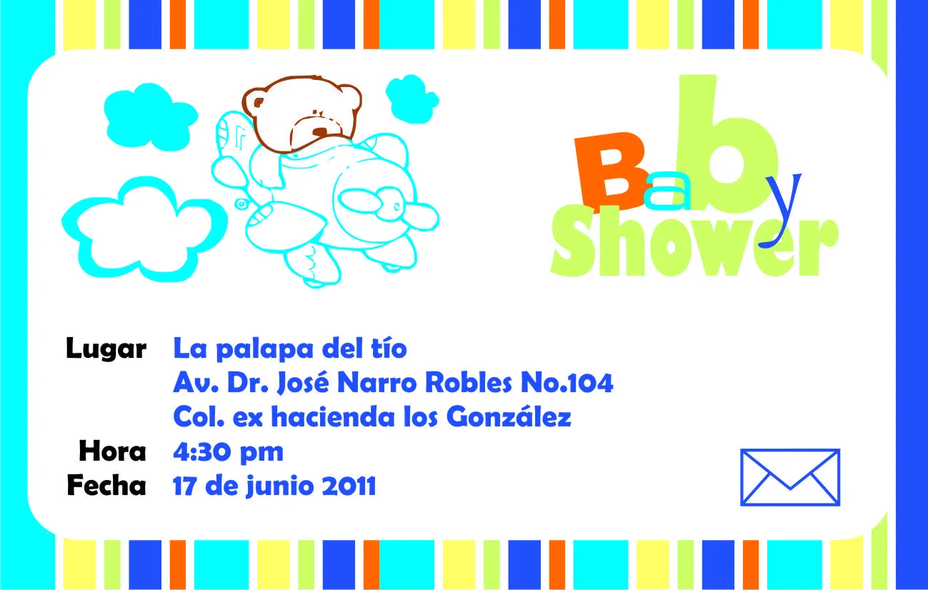 About Printing: Invitaciones Baby Shower