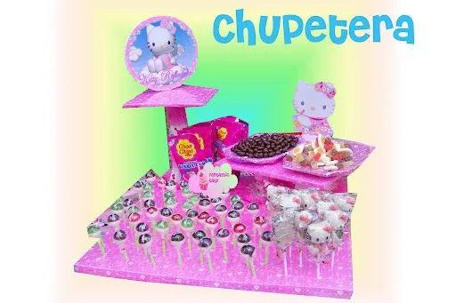 Piñata y chupetera de Hello Kitty | fantasticcake