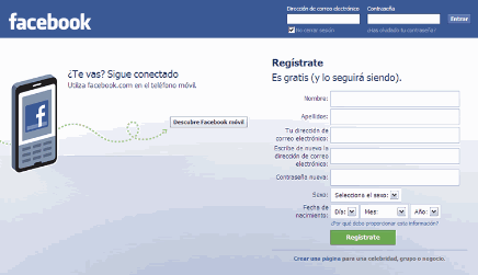 Abrir mi FaceBook español - Imagui