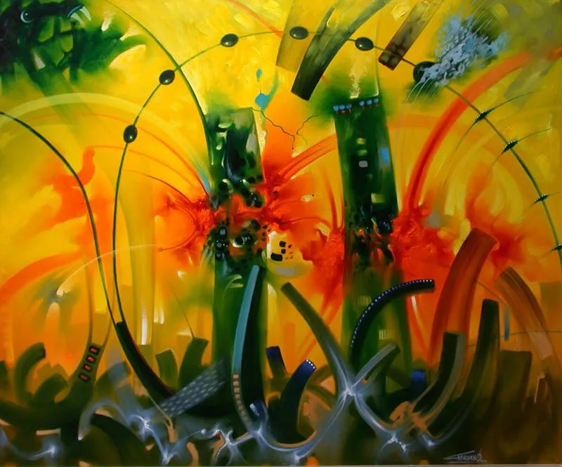 ABSTRACTOS COLORES VIVOS | Arte Pinturas al Óleo ABSTRACTOS COLORES VIVOS | Arte Pinturas al Óleo