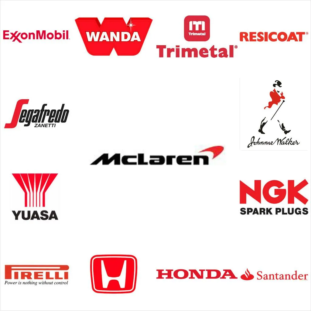 El Abuelo F1 on Twitter: "Revisando patrocinadores Mclaren Honda ...