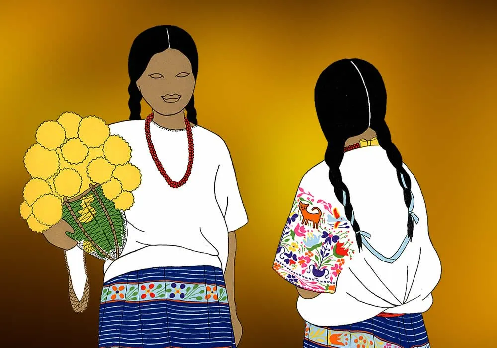 Acatecos de Guerrero (El traje tradicional indígena) | INPI | Instituto  Nacional de los Pueblos Indígenas | Gobierno | gob.mx