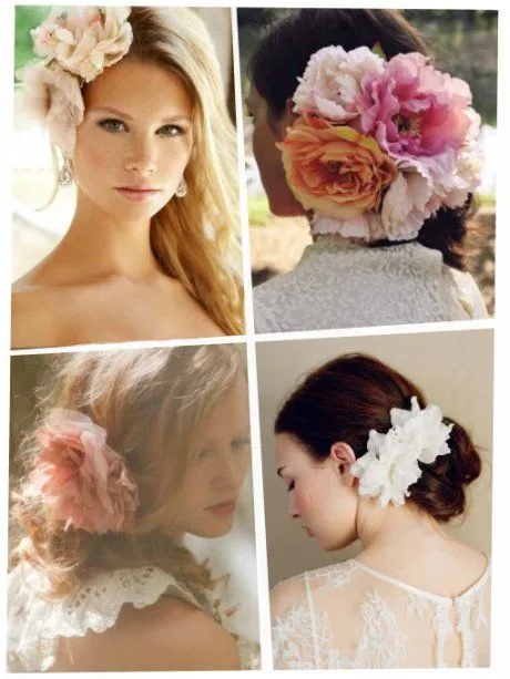 Accesorios para el cabello: flores en primavera | ActitudFEM