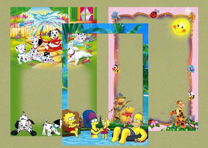 Marcos infantiles PNG - Pack 5 | AccionglobalX Marcos infantiles PNG - Pack 5 | AccionglobalX