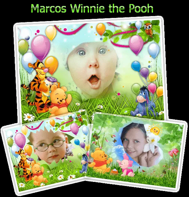 Marcos Winnie the Pooh y sus amigos [PNG/JPEG] - AccionglobalXSoft