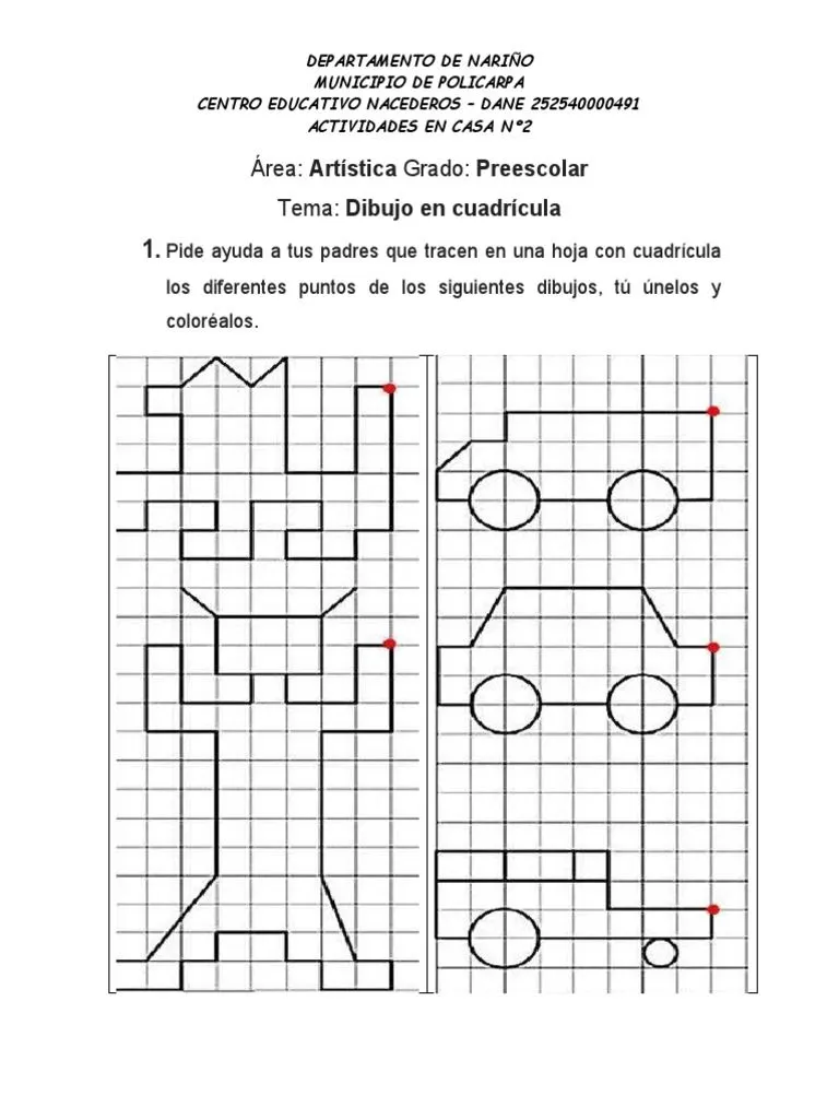 Act 2. Dibujo en Cuadricula | PDF