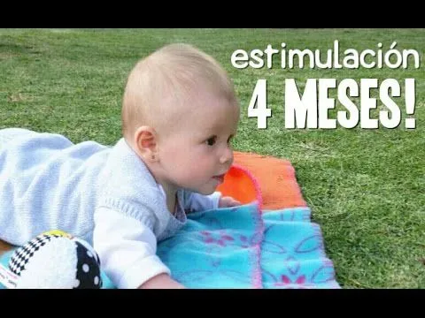 Actividades Bebé 4 meses - Estimulación Temprana - YouTube