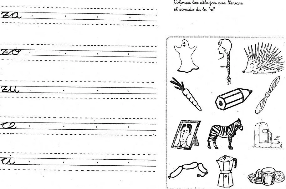 Actividades y ejercicios de lectoescritura | Material Educativo