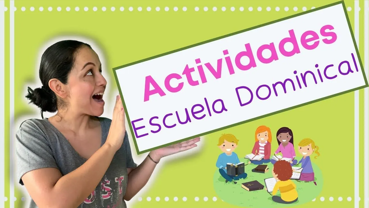 ACTIVIDADES PARA ESCUELA DOMINICAL (NIÑOS 8 A 10 AÑOS) - YouTube