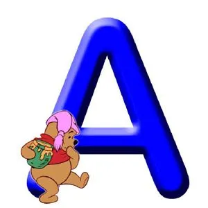 Actividades infantiles: Letras del alfabeto