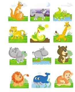 actividades para mi jardin: LOS ANIMALES SALVAJES actividades para mi jardin: LOS ANIMALES SALVAJES