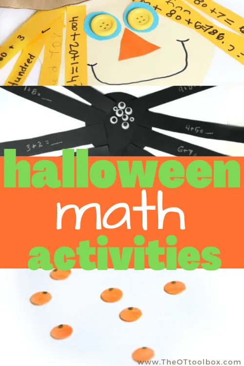 Actividades matemáticas de Halloween - The OT Toolbox