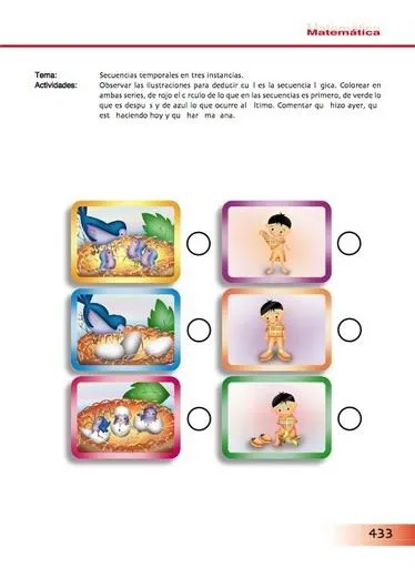 ... MATEMATICAS PARA NIÑOS - SECUENCIAS TEMPORALES : FICHAS PARA NIÑOS ... MATEMATICAS PARA NIÑOS - SECUENCIAS TEMPORALES : FICHAS PARA NIÑOS