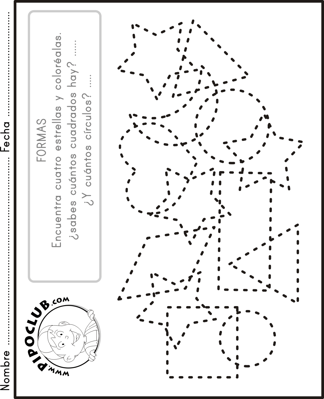 Actividades de matematicas para preescolares para imprimir - Imagui
