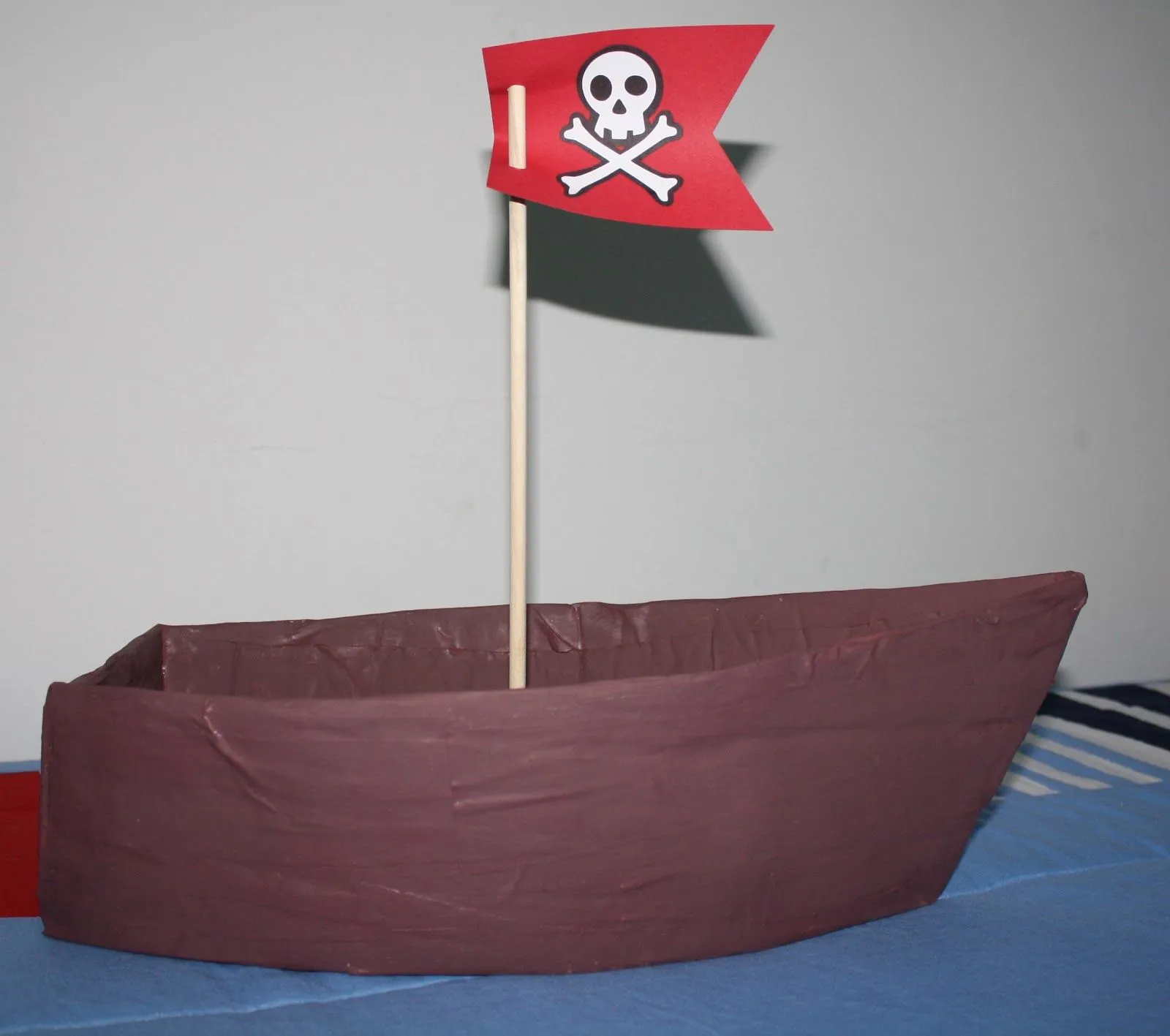 Acuarela: Como hacer...barco pirata de cartón. (Como fazer ...