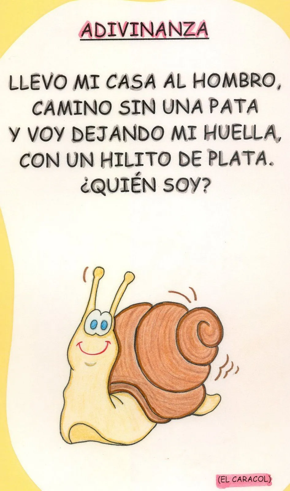 MANUALIDADES FORLAYN: Adivinanzas Infantiles MANUALIDADES FORLAYN: Adivinanzas Infantiles