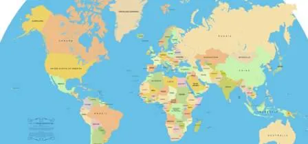 25 mapas del mundo vectorizados gratis | portafolio blog