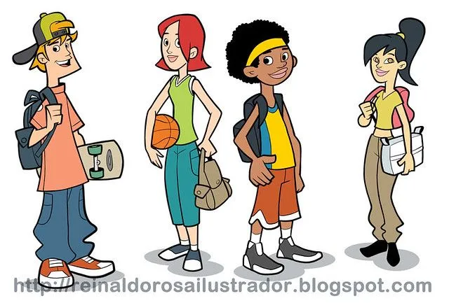Adolescencia caricaturas - Imagui