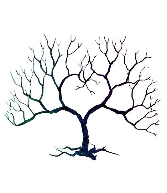 Soy árbol: El árbol de todos: árbol de huellas dactilares.