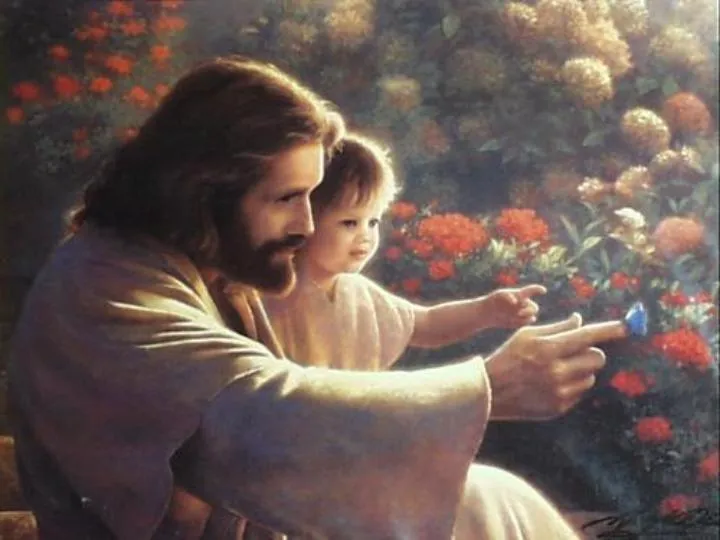 Adora al Santísimo en Cardel: Nuestro Señor Jesucristo y los Niños.