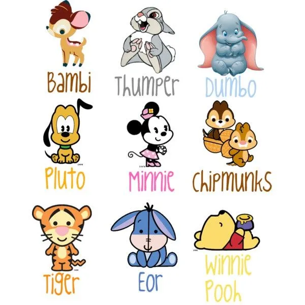 Adorable Cartoon Disney Animals! | cartoon character! | Pinterest ...