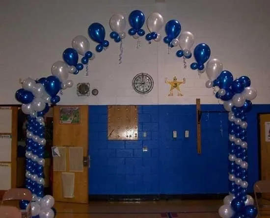 Como adornar con globos una graduación - Imagui