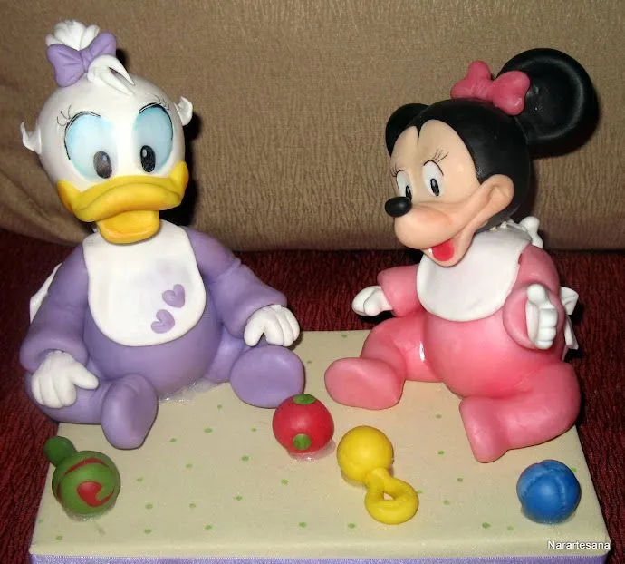 Adorno Para Torta Mickey Bebé - Baby Disney - Narartesana - $ 160 ...