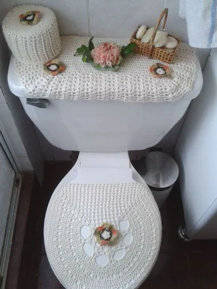 Tejidos para baños crochet - Imagui
