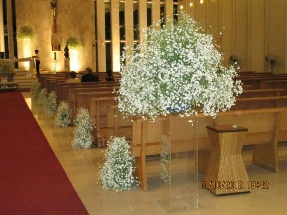 Adornos florales con nubes para la Iglesia | Boda | Pinterest