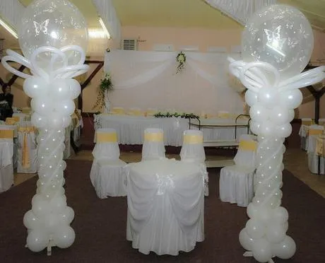Adornos con globos para boda.¡Originales diseños! - Paperblog