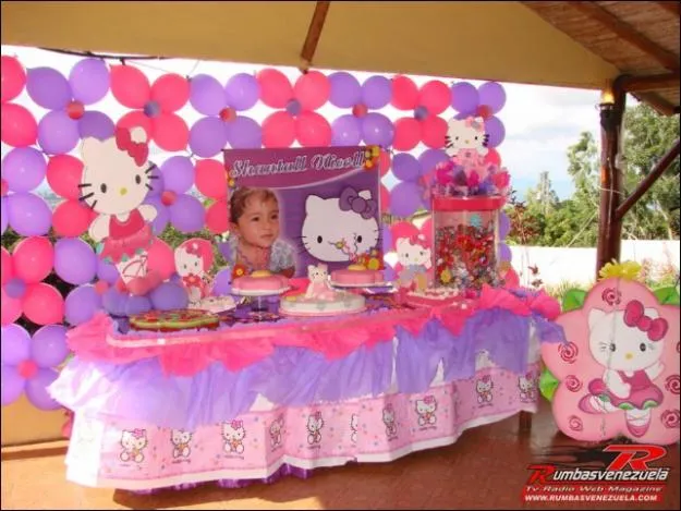 Cosas para fiestas de Hello Kitty - Imagui