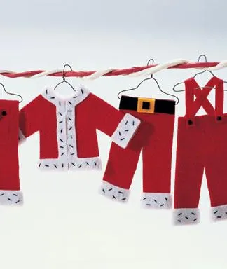 Adornos navideños: colgantes de fieltro - Guia de MANUALIDADES Adornos navideños: colgantes de fieltro - Guia de MANUALIDADES