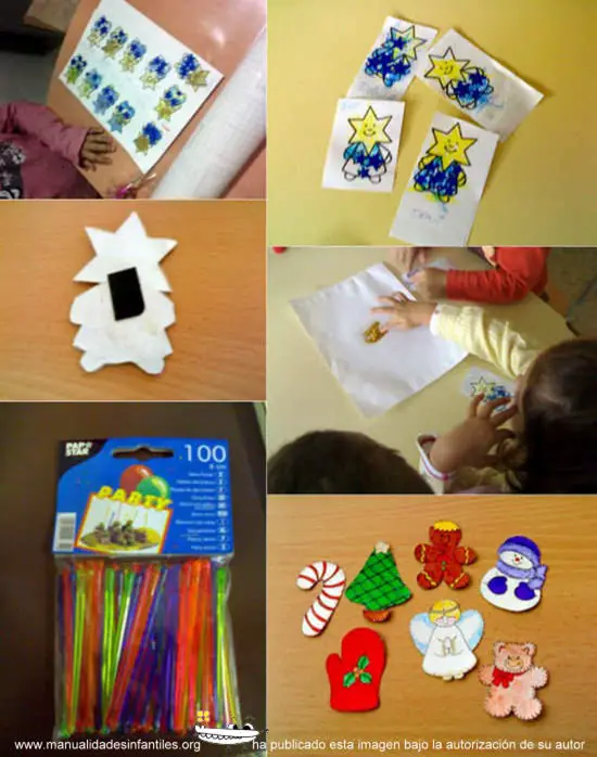 Adornos navideños imprimibles para niños pequeños - Manualidades ...