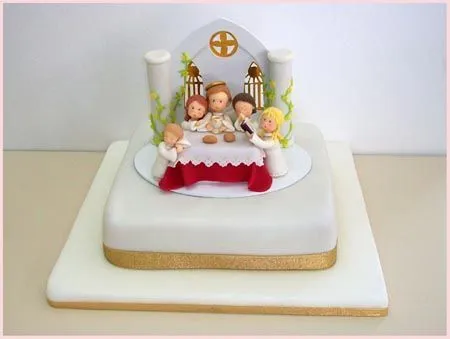 tortas de comunion para varones con iglesias - Buscar con Google ...