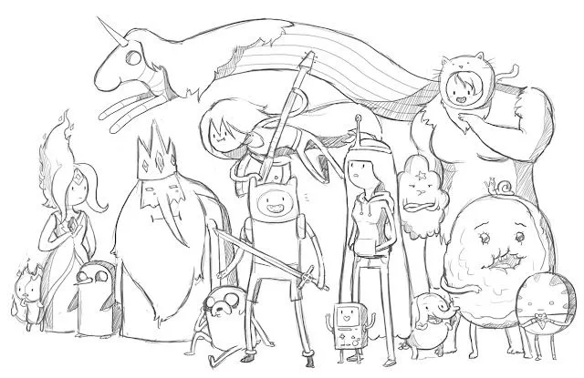 adventure_time_doodle_by_ ...