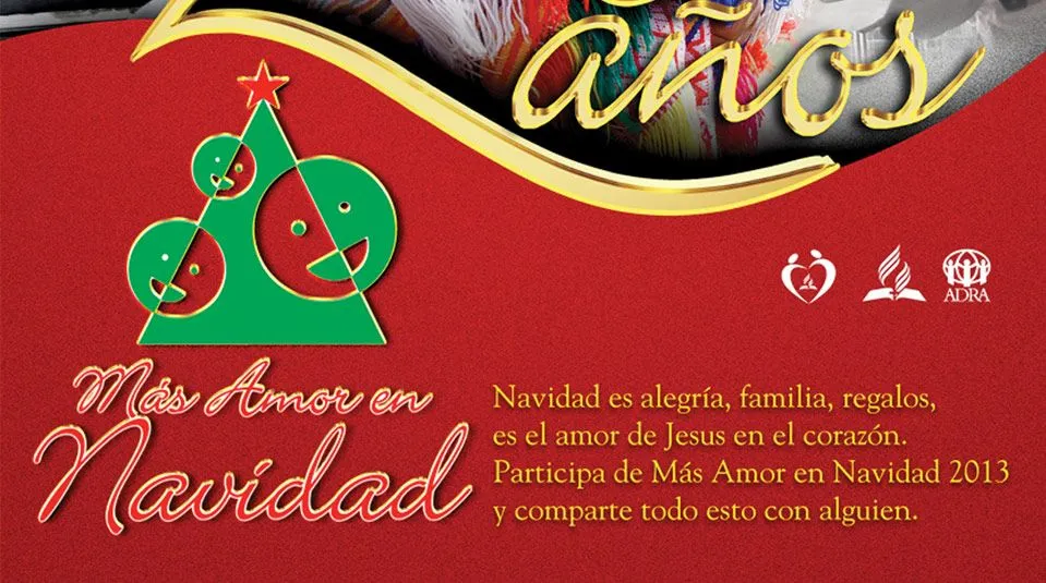 Afiche: Más Amor en Navidad 20 anos - Materiales y Recursos ...